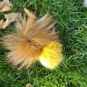 Michael Kors Pom Pom Keychain